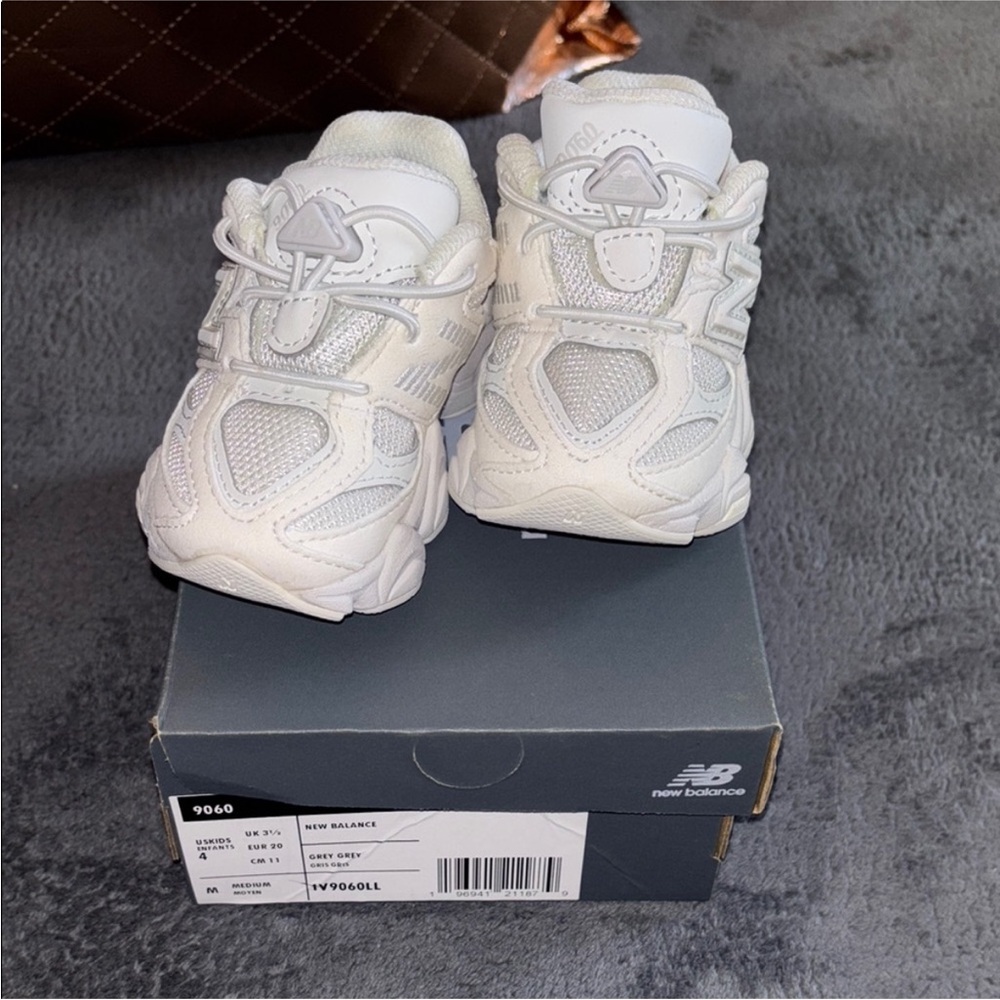 New Balance Kids' White Sneakers